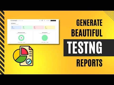 Generate beautiful reports in ONE click with THIS new reporter